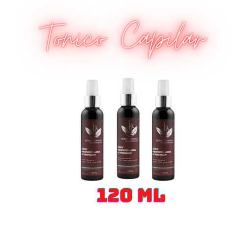 Tónico Capilar 120 ml Combo*3